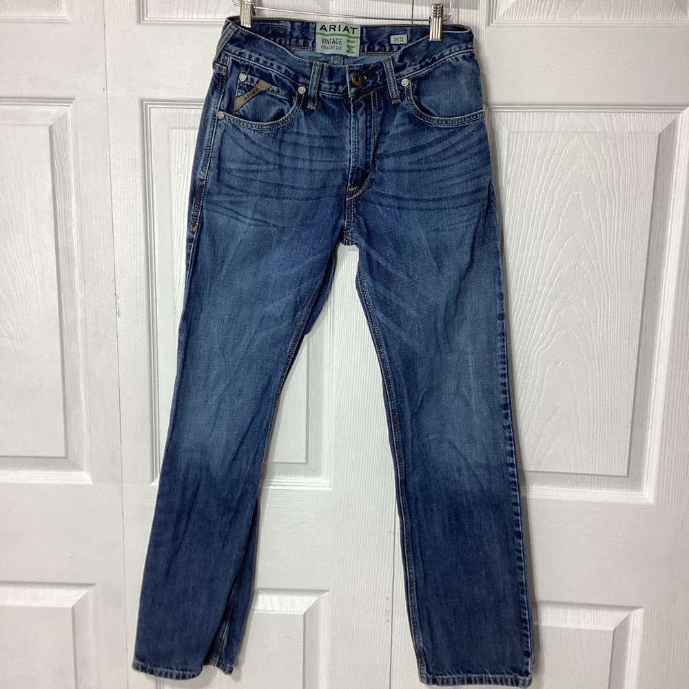 Ariat Dark Blue Denim Jeans - Picture 2 of 13